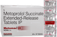 Metomac 25 Tablet 10 Metomac 25 Tablet 10